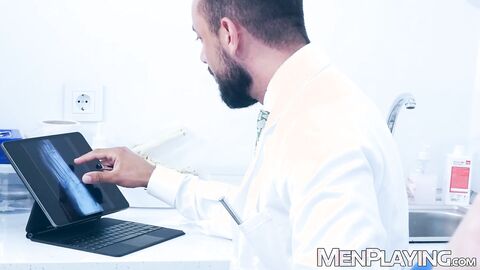 Horny Drew Dixon gets special ass drill treatment from Dr Sir Peter