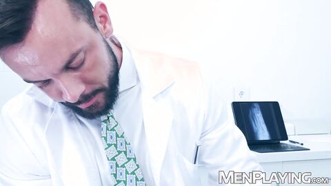 Horny Drew Dixon gets special ass drill treatment from Dr Sir Peter