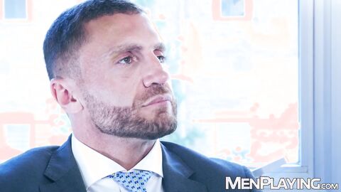 Boss Sean Weiss moan from hardcore ass breeding by Emir Boscatto