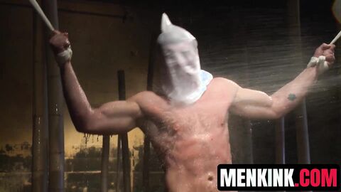 Dom Connor Maguire undergoes extreme WATER TORMENT and FLOGGING