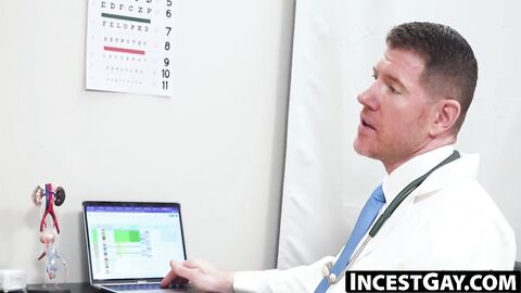 IncestGay.com - Twink seduced and barebacked by daddy LeGrand Wolf