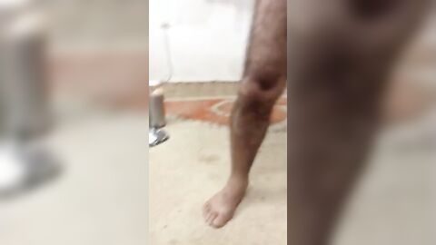 Big-Cock Syrian Daddy Masturbating