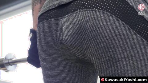 KawasakiYoshi.com - Yoshi Kawasaki works out with a butt plug stretching his tight as