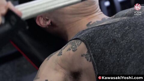 KawasakiYoshi.com - Yoshi Kawasaki works out with a butt plug stretching his tight as