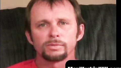 MenWorkinXXX.com - Real mature amateur tugs off until he drains his balls completely