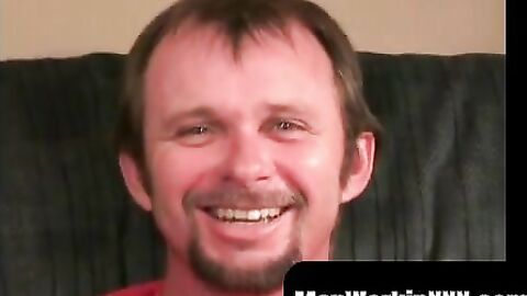 MenWorkinXXX.com - Real mature amateur tugs off until he drains his balls completely