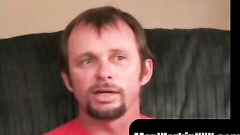 MenWorkinXXX.com - Real mature amateur tugs off until he drains his balls completely