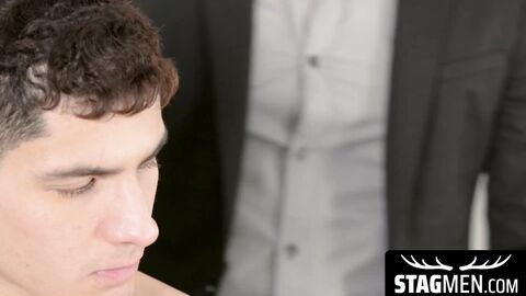 Dominant Apolo Adrii cums inside my wet mouth after our barebacking sesh