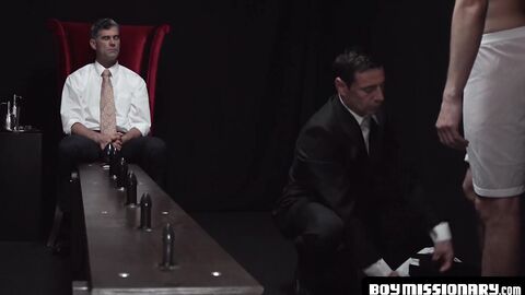 BoyMissionary.com - Beautiful Mormon twink's seduction and gay BJ