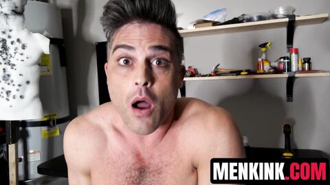 VERY HOT Lance Hart teaching us how to be a good slut using a dildo