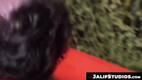 Doryann Marquet splits and deepthroats Thoun into complete submission