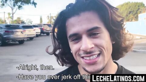 LecheLatinos.com - Twink's gay awakening with a massive cock stretching his ass raw