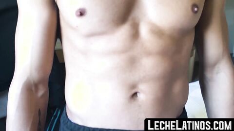 LecheLatinos.com - Twink's gay awakening with a massive cock stretching his ass raw