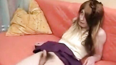 Timid Twink Crossdresser Exposed