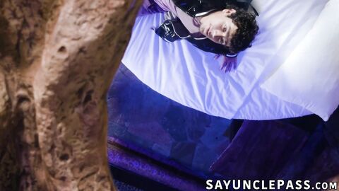 Horny twink Kaleb Stryker wants some huge dick in his tight ass