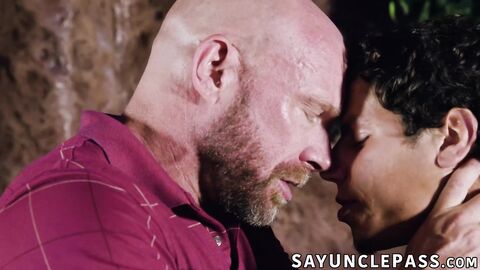 Horny twink Kaleb Stryker wants some huge dick in his tight ass