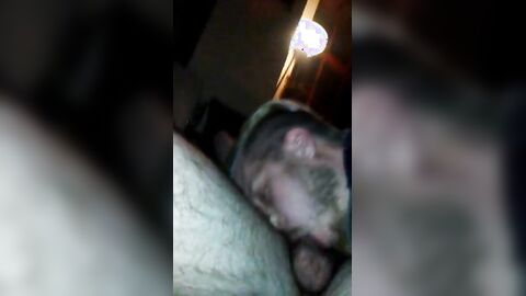 Mr. Steele's Big Cock Sucked by a Skinny Twink