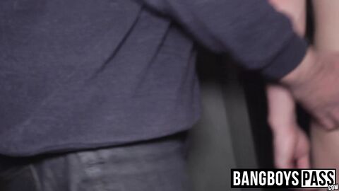 Alluring Chris Dude and more guys milking one another through handjob