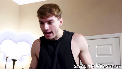 Oliver Carter takes hole wrecking from his big dick bully Caden Dior