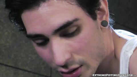 Lonely Luka Sage is fisted deeply by ripped soldier Jace Eros