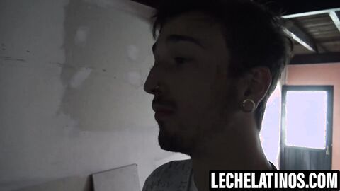 LecheLatinos.com - I kneel to taste Marcs huge boner