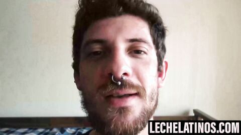 LecheLatinos.com - Arnold double penetrated by two massive dicks