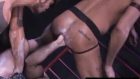 CentralFisting.com - Threesome fisting with Violator and Paris