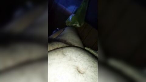 Fat Latin Daddy Bareback with Amateur Bear Couple