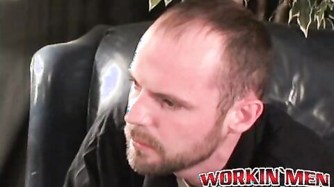 Horny amateur jerks off his big throbbing cock in hot solo