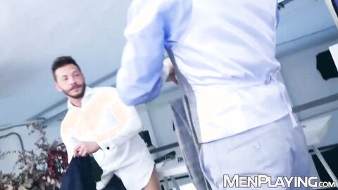 Hung John Brachalli demolishes the tight ass of Dan Tyser