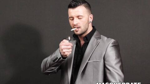 Pascal gives hunk Manuel Deboxer a nasty blowjob after hot photoshoot