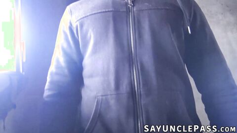 Twink Mauri was the chosen one by the masked group Sploogers