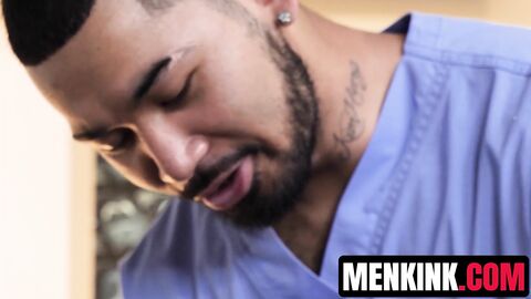 Micah Martinez is subjected to fisting and fucking by Doctor Jon Darra