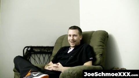 JoeSchmoeXXX.com - Chubby gay amateur sucking on hard younger cock