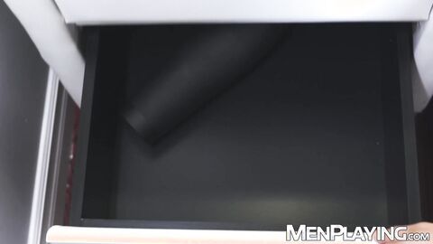 Mark Blue caught Maverick Sun jerking off and decided to help him