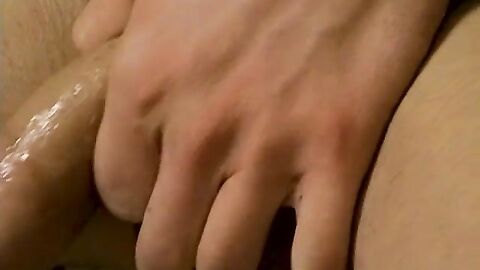 Softcore cock jerking by stunning Leo