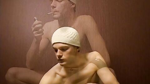 Softcore cock jerking by stunning Leo