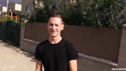 CZECH HUNTER 477 - Good Looking Twink Gets A Fat Cock Right In His Ass