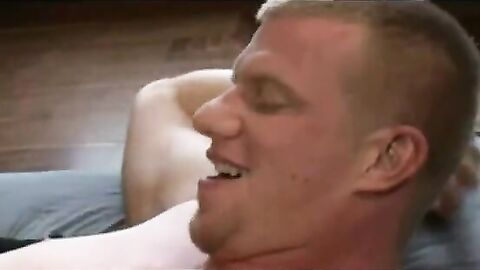 Muscled Hunks swap Creampies