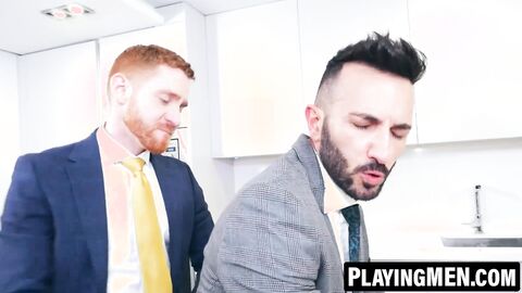 PlayingMen.com - Gorgeous Johnny Viper ass fucked with Leander