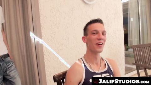 Kinky neighbor films Jhon Scott secret horny moment