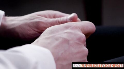 SayUncleNetwork.com - Naughty twink spanked and raw fucked for his bad behavior