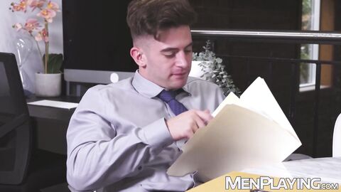 BBC hunk Braxton Cruz stuffs Trevor Brooks asshole with his hard tool