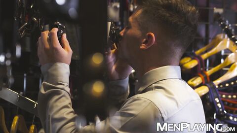 BBC hunk Braxton Cruz stuffs Trevor Brooks asshole with his hard tool