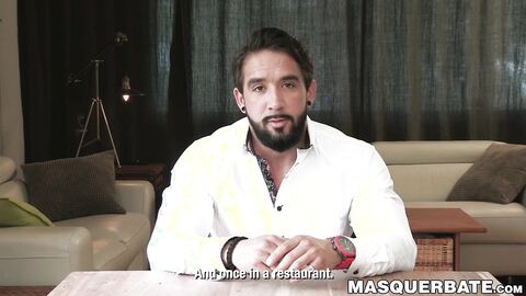 Zack Lemec muscle worshipped by Pascal before fucking a fleshlight