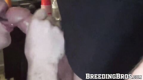 Horny pledge wants his tight ass filled and begs for more dick