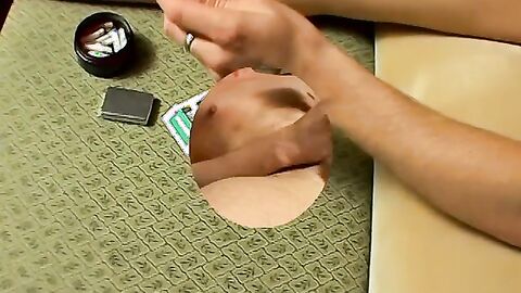 Sweaty hardcore jerking and smoking by hottie London Lane