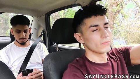 Horny driver Sebas Gold wants Alexander Rajeshs juicy meat as compensation