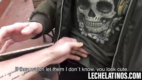 LecheLatinos.com - Marc savors my lean boner and big balls for cash