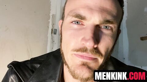 Alluring Christian Wilde YANKS his dick then splatters his CUM in front of camera